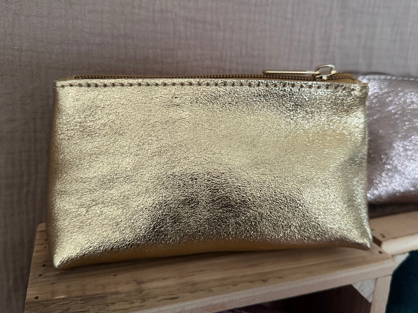 Trousse en cuir