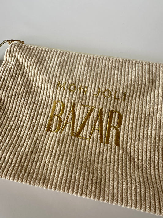 Joli bazar beige