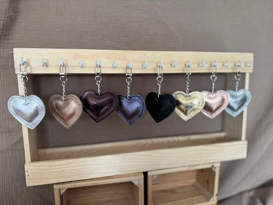 Porte clé coeur