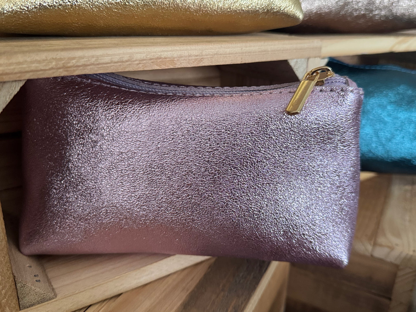 Trousse en cuir