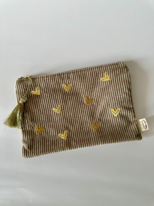 P'tits coeurs taupe
