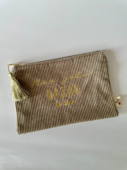 Joli bazar taupe